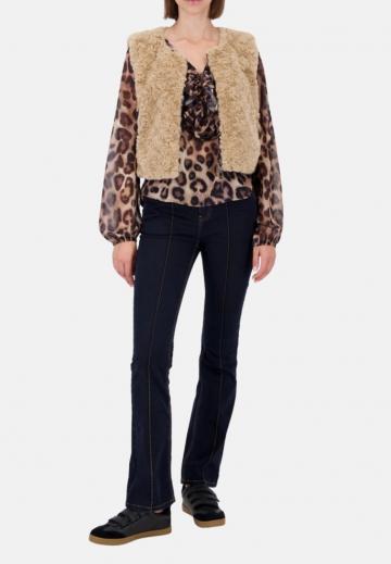 Пуховой жилет