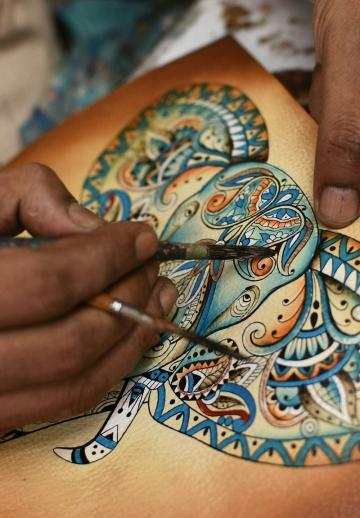 Кожаная сумка