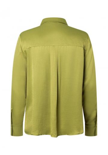 Атласная блузка