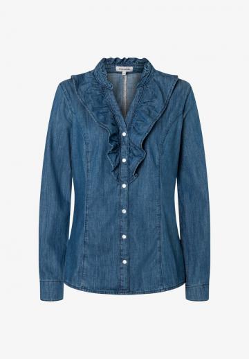 Джинсовая блузка