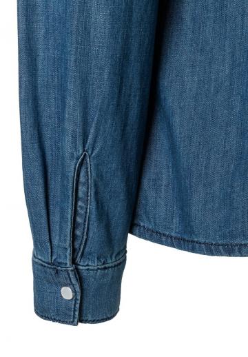 Джинсовая блузка