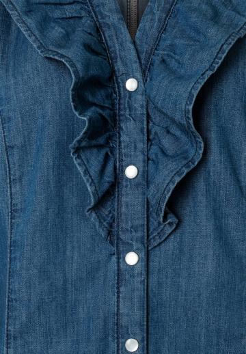 Джинсовая блузка