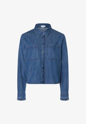 Джинсовая блузка