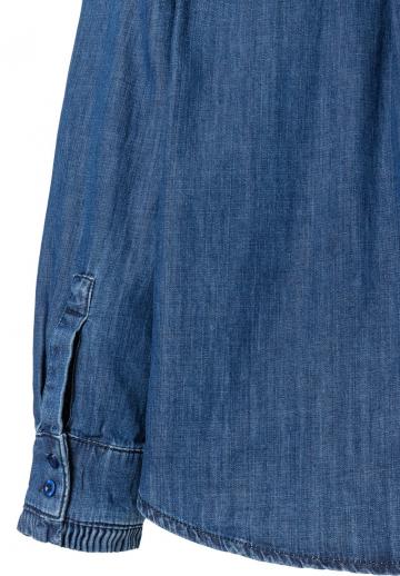 Джинсовая блузка