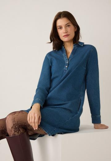 Джинсовое платье