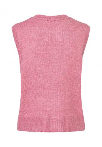 Пуловер без рукавов