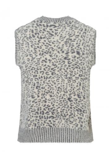 Пуловер без рукавов