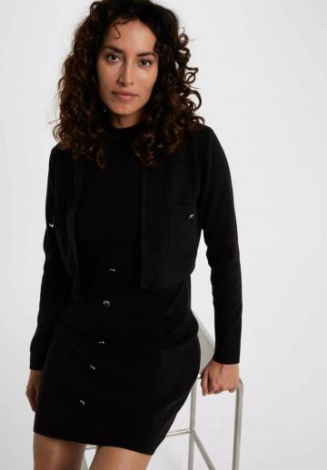 Вязаное платье