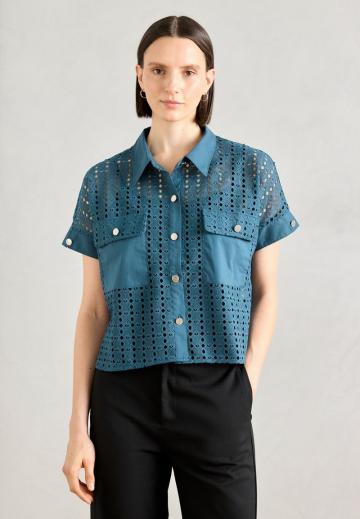 Кружевная блузка