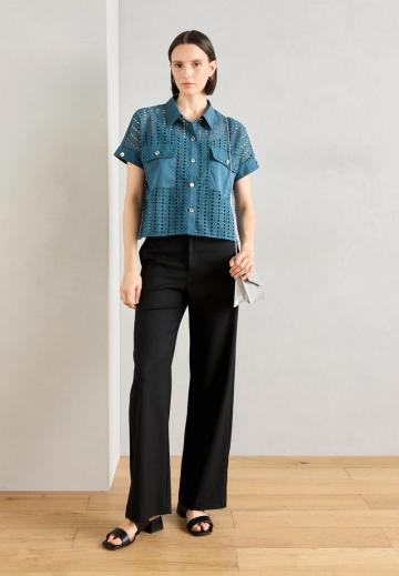 Кружевная блузка