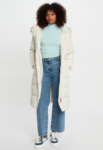 Пуховое пальто