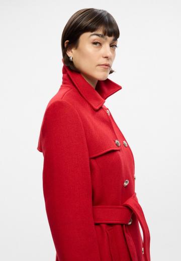 Шерстяное пальто