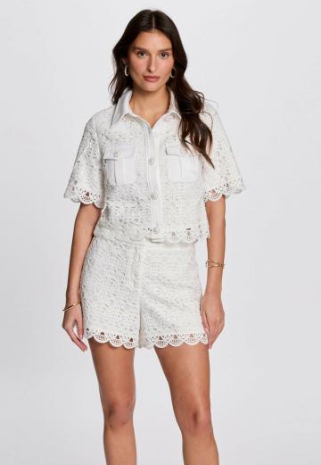 Кружевная блузка