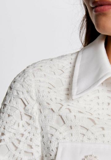 Кружевная блузка