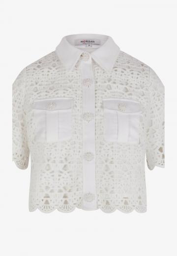 Кружевная блузка