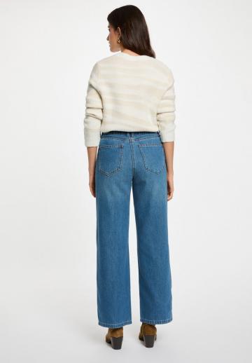 Пуловер с коротким рукавом