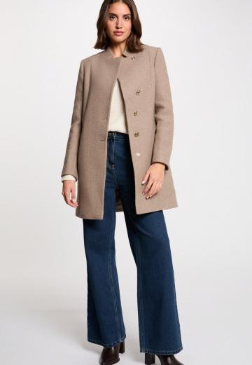 Шерстяное пальто