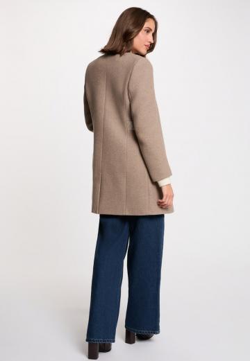 Шерстяное пальто