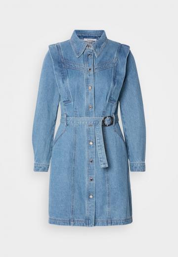 Джинсовое платье