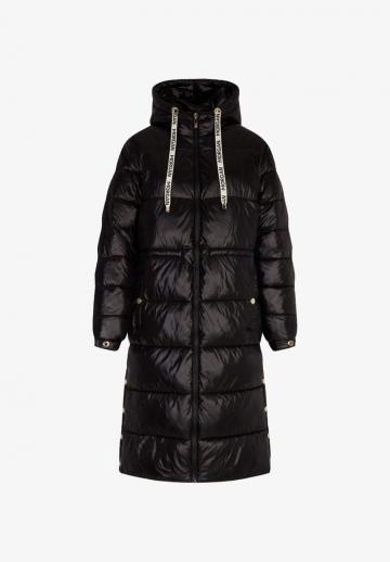 Пальто из искусственной кожи