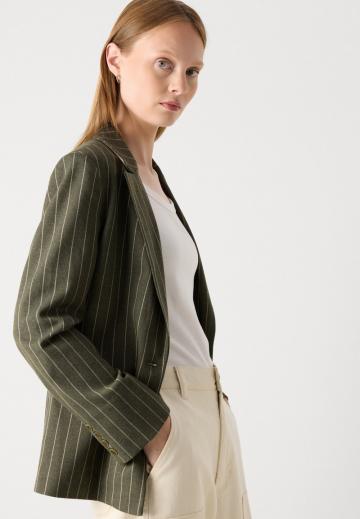 Блейзер с накладными карманами