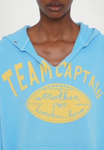 Пуловер с капюшоном