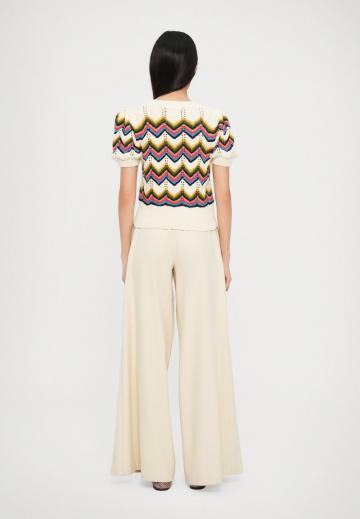 Пуловер с коротким рукавом