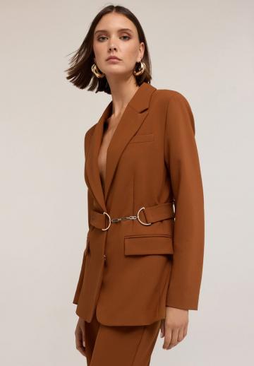 Блейзер с накладными карманами