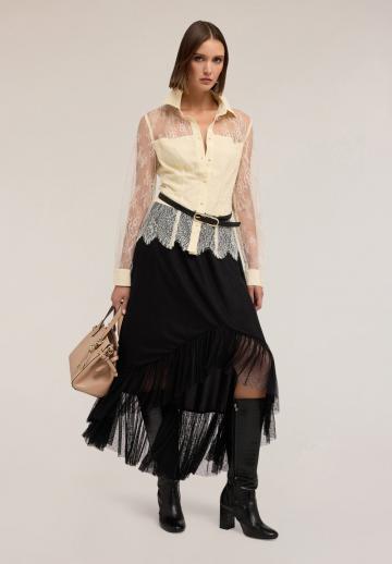 Кружевная блузка