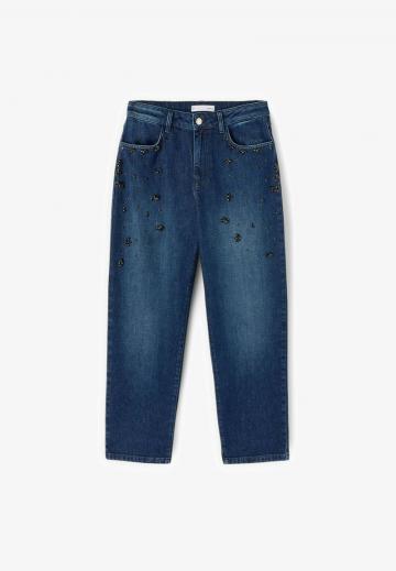 Прямые джинсы