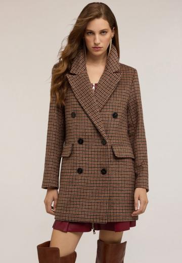 Шерстяное пальто