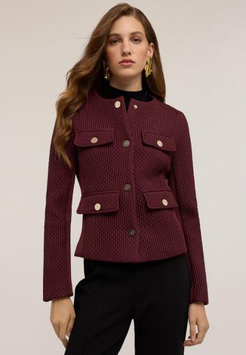 Блейзер с накладными карманами