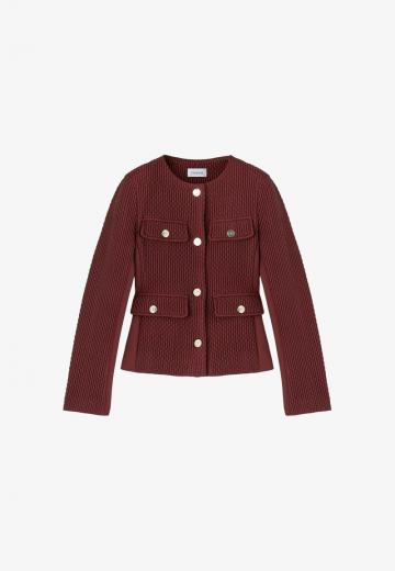 Блейзер с накладными карманами