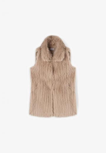 Длинный жилет