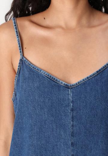 Джинсовое платье