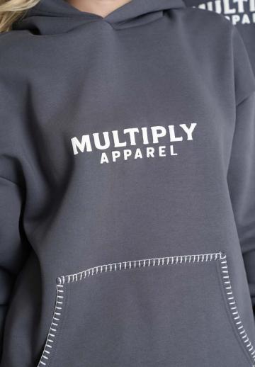 Пуловер с капюшоном