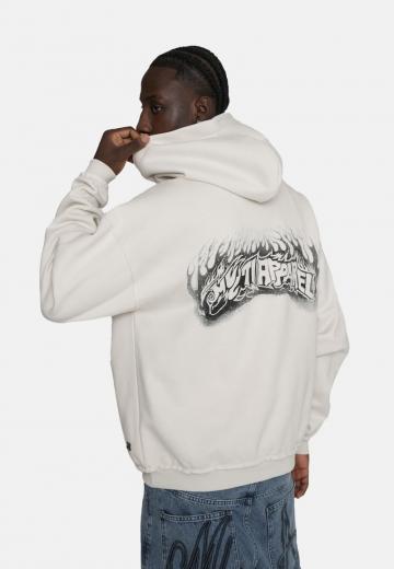 Пуловер с капюшоном