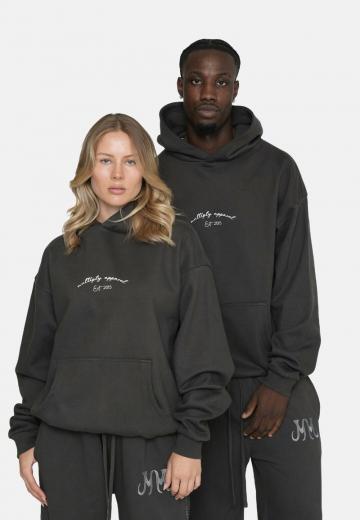 Пуловер с капюшоном