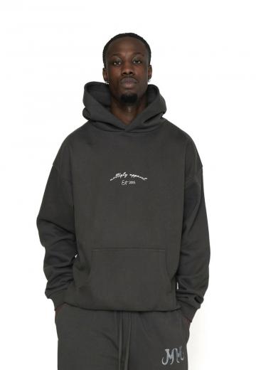 Пуловер с капюшоном