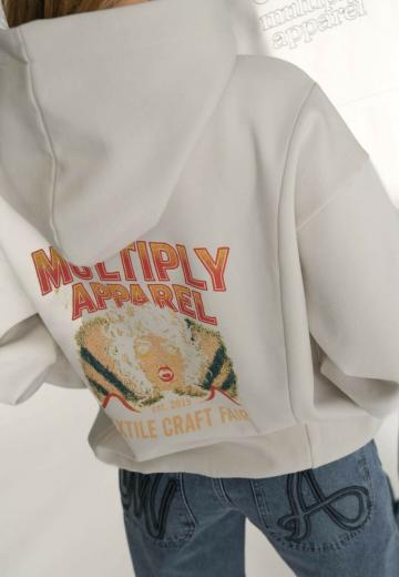 Пуловер с капюшоном