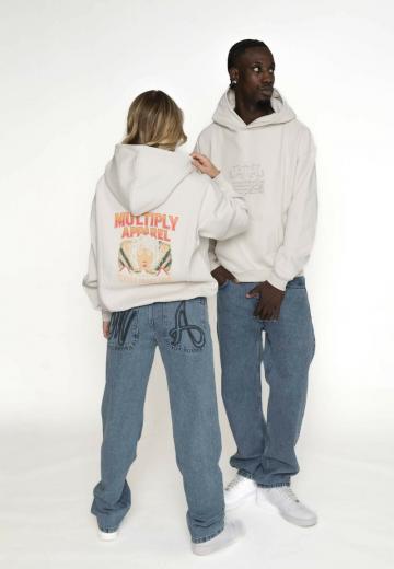 Пуловер с капюшоном