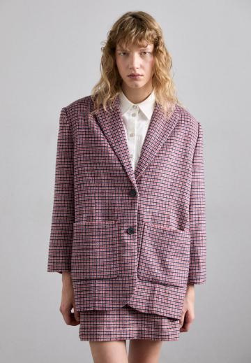 Длинный блейзер