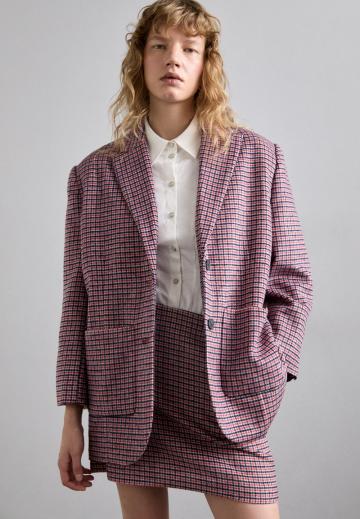 Длинный блейзер