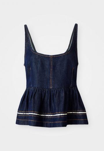 Джинсовая блузка