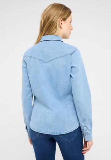 Джинсовая блузка