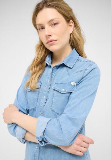 Джинсовая блузка