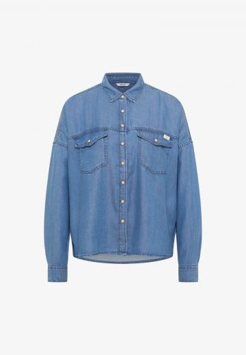 Джинсовая блузка