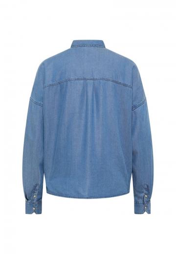 Джинсовая блузка