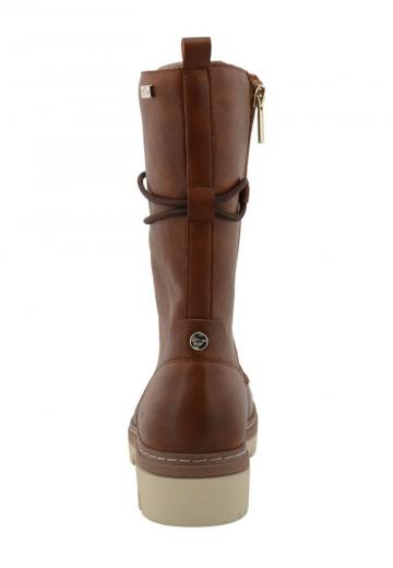 Сапоги на шнуровке