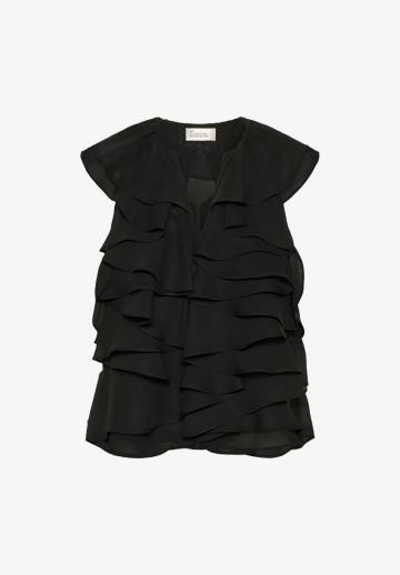 Блузка без рукавов